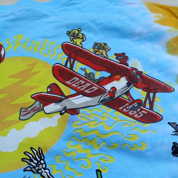 Gratetful dead biplane long-sleeved shirt - Picture 12 of 15